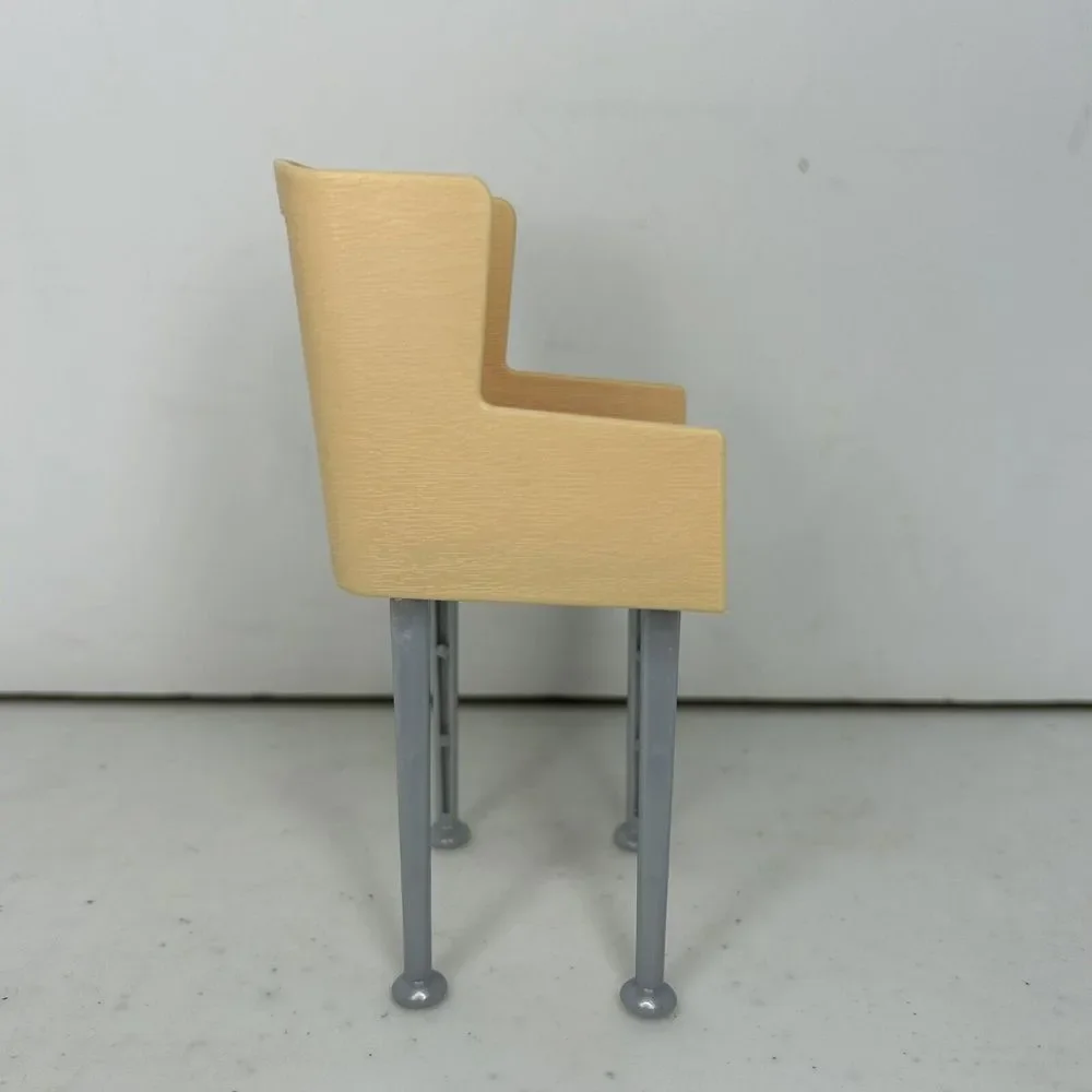 Mattel Barbie Doll Replacement Dinner Date Chair CGM01-2059 Silhouette‎ 2014
